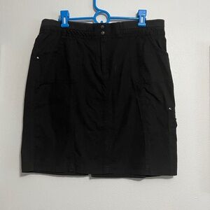 Rafaella black short skirt size 12